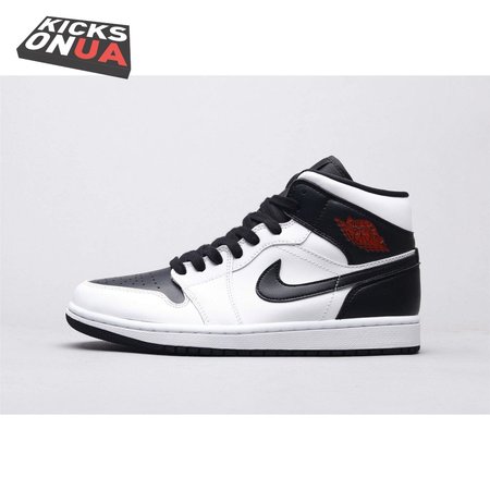 Air Jordan 1 Mid Reverse Black Toe 40-46