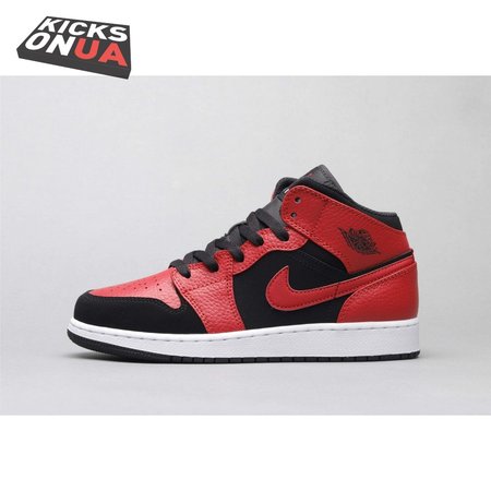 Air Jordan 1 Mid Reverse Bred 36-46