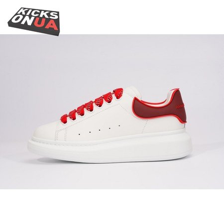 Alexander McQueen Oversized white Red SIZE: 35-45