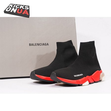 Balenciaga Speed LT SNEAKER Black Red Crystal SP36-45