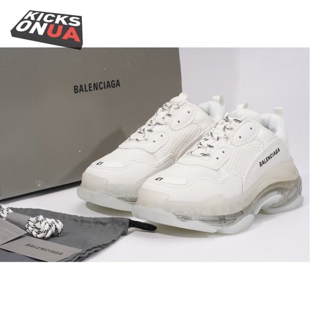 Balenciaga Triple S Clear Sole White SP35-45