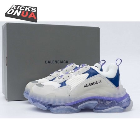 Balenciaga Triple S Clear Sole Blue (W) 35-45