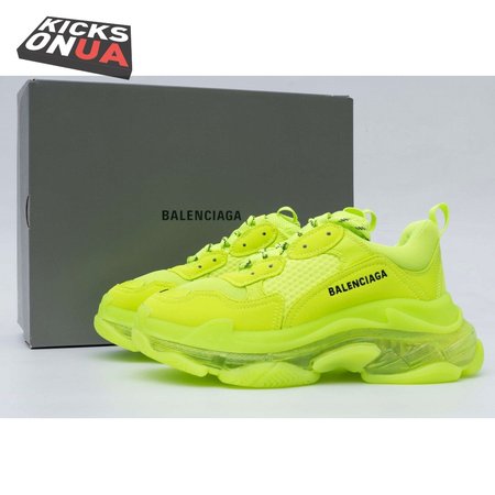 Balenciaga Triple S Clear Sole Fluo Yellow (W) 35-45