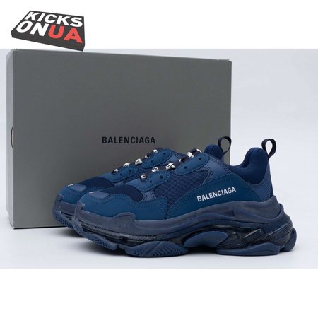 Balenciaga Triple S Clear Sole Navy 35-45