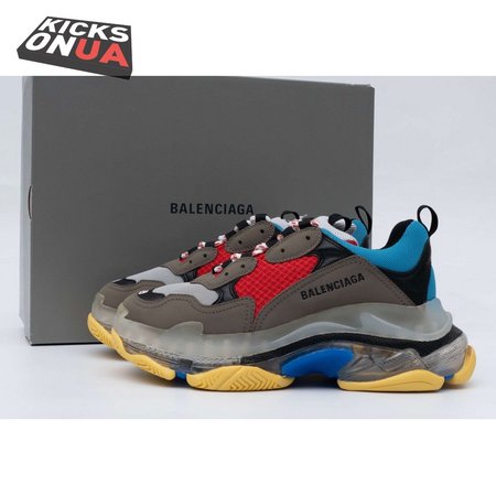 Balenciaga Triple S Grey Red Blue 35-45