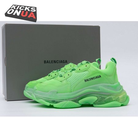 Balenciaga Triple S Neon Green Clear Sole (W) 35-45