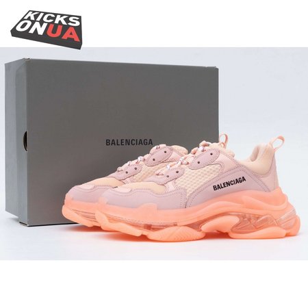 Balenciaga Triple S Orange Clear Sole 35-39