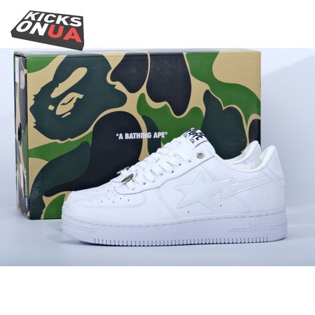 Bape Sta Low White Size 36-45