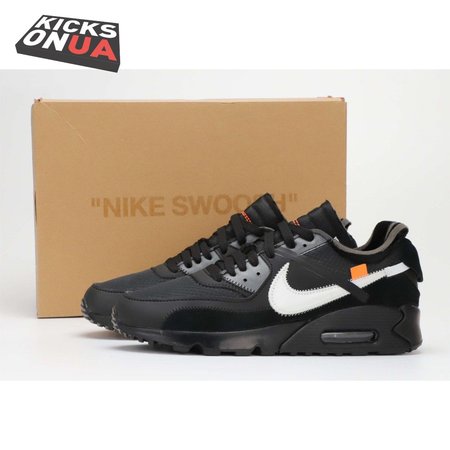 Nike OFF-WHITE x Air Max 90 White Black 40-46