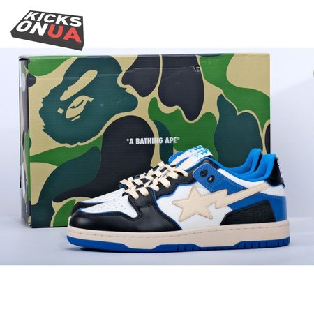 Bape Sk8 Sta Balck Blue Size 36-45