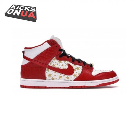 Supreme x Dunk High Pro SB 'Red' Size 36-46