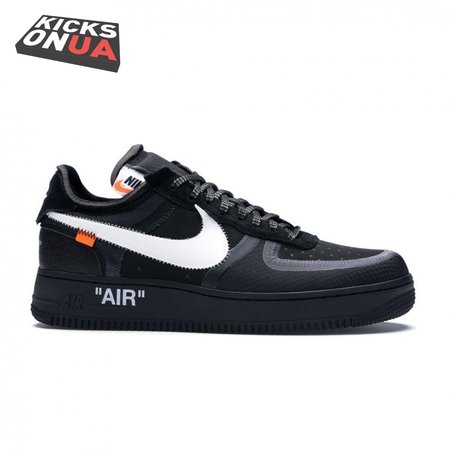 Off-White x Air Force 1 Low 'Black' Size 40-47.5