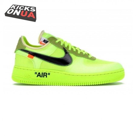 Off-White x Air Force 1 Low 'Volt' Size 36-46