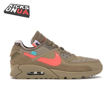 Off-White x Air Max 90 'Desert Ore' Size 36-46