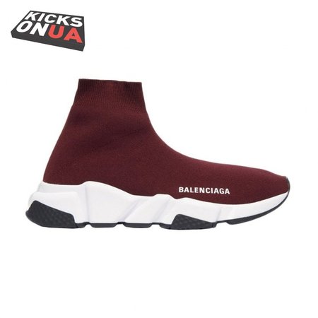 Balenciaga Speed Burgundy Size 36-46