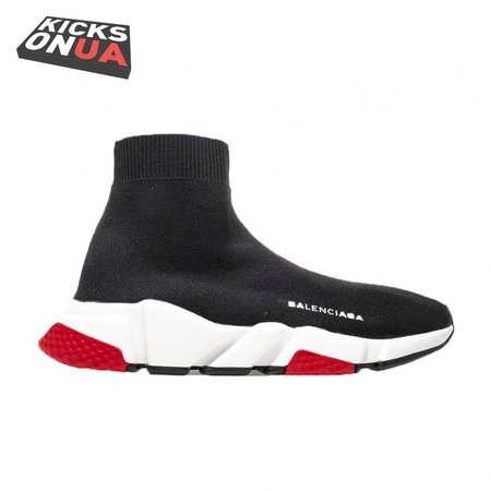 Balenciaga Speed Trainer Mid Black Red Size 36-46