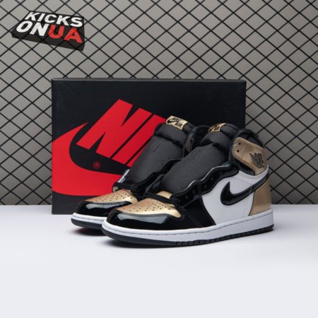 Jordan 1 Retro High NRG Patent Gold Toe Size 40-47.5