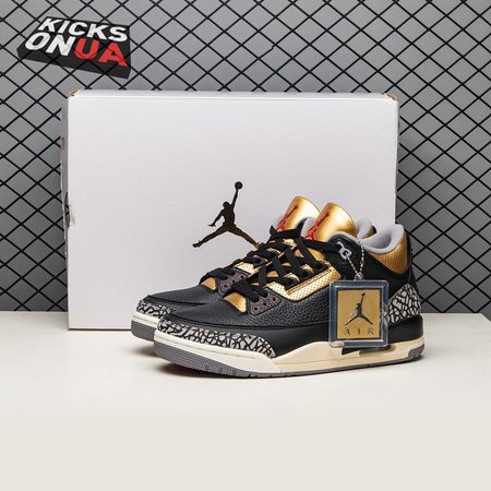 Air Jordan 3 Black Gold Size 40.5-46