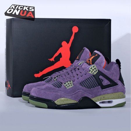 AIR JORDAN 4 RETRO CANYON PURPLE SIZE 36-47.5