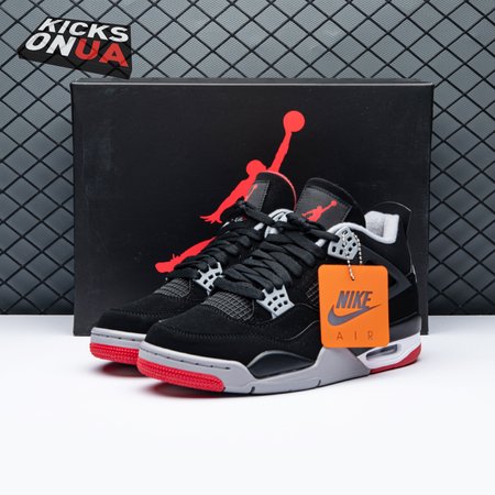 Air Jordan 4 Retro OG Bred 2019 Size 36-47.5