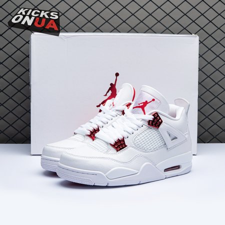 Jordan 4 Retro Metallic Red Size 36-46