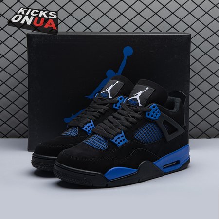 Jordan 4 Retro Black Blue Size 40-47.5